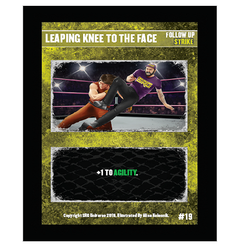 19 - Leaping Knee To The Face